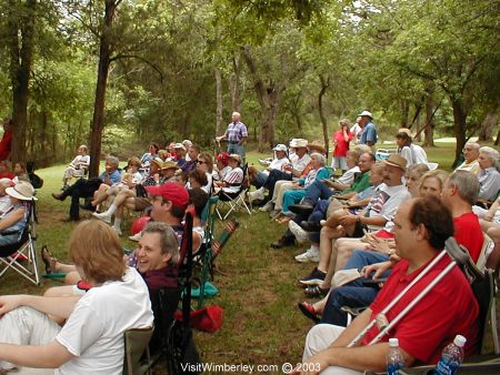 Beautiful setting, beautiful crowd for Wimberley's Jubilee