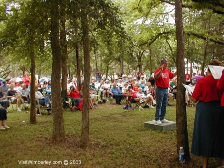 Wimberley Community Chorus conducted by Sidney Thompson