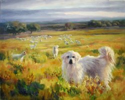 Partners, Oil Painting by Lilli Pell - Click for more about this artist