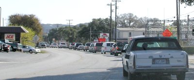 Wimberley traffic can be mind-boggling.