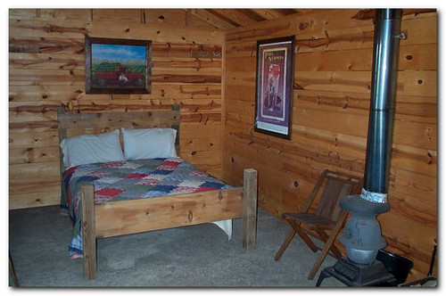 The home-made furnishings were kept consistently simple, functional and tied in with the few store...