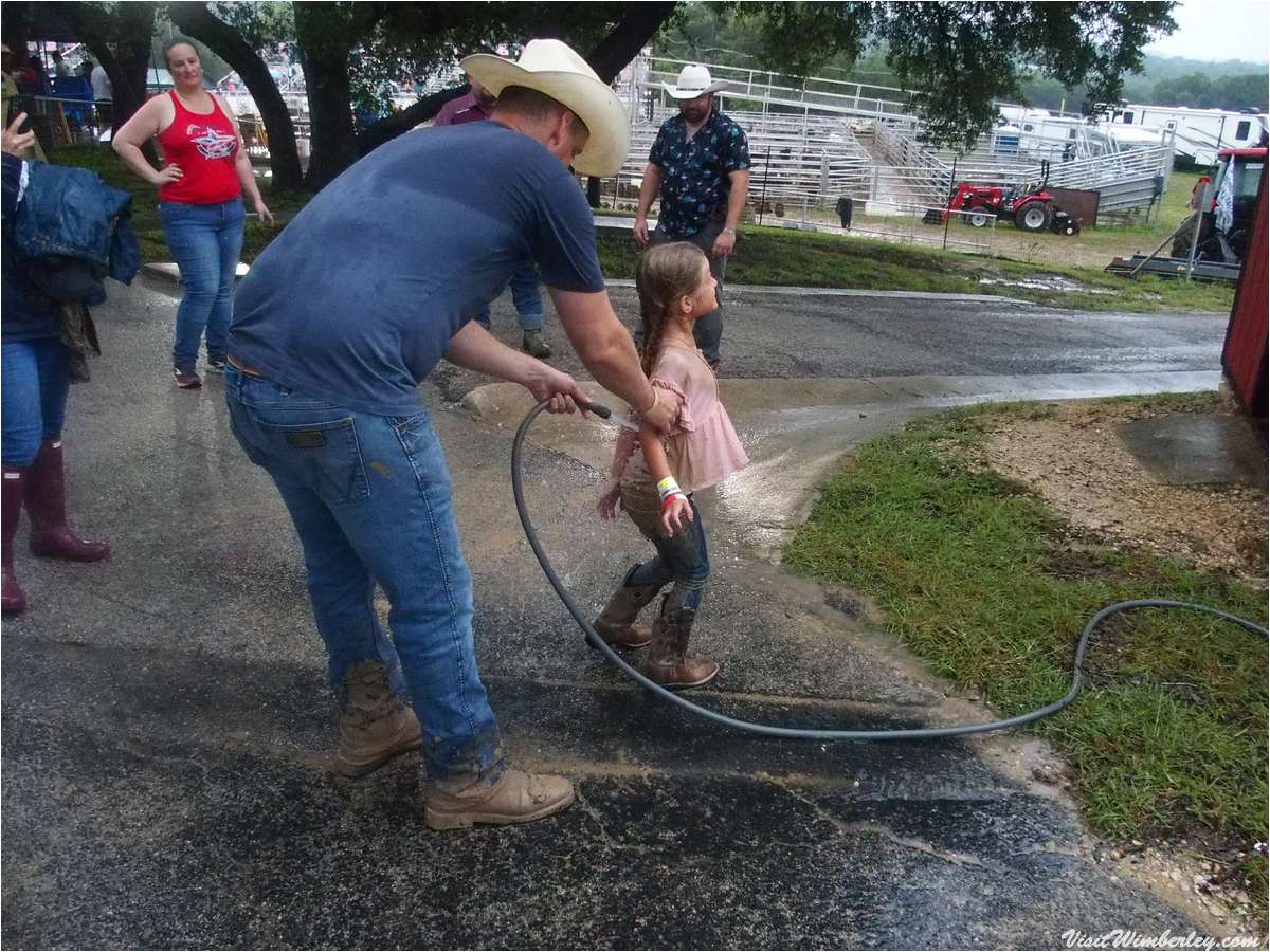2025 Wimberley VFW Rodeo action photo