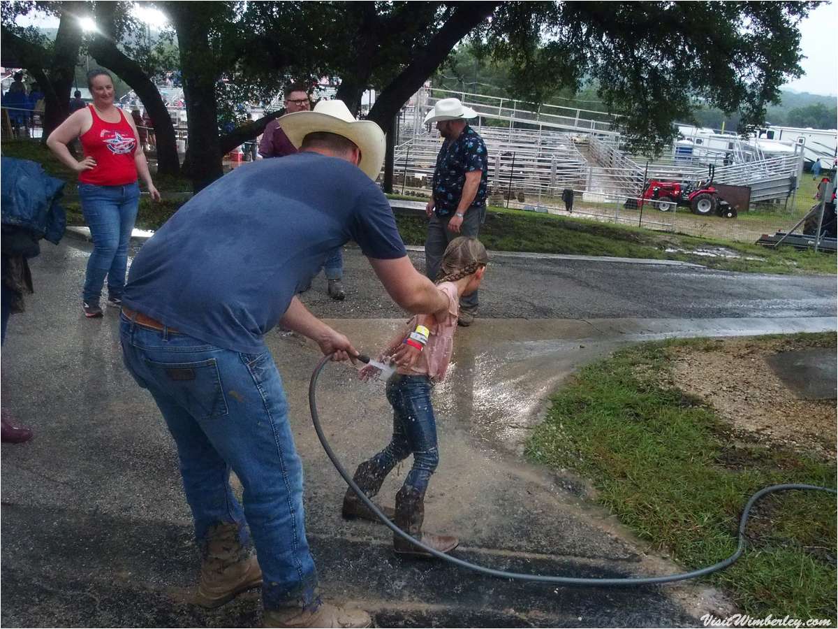 2025 Wimberley VFW Rodeo action photo