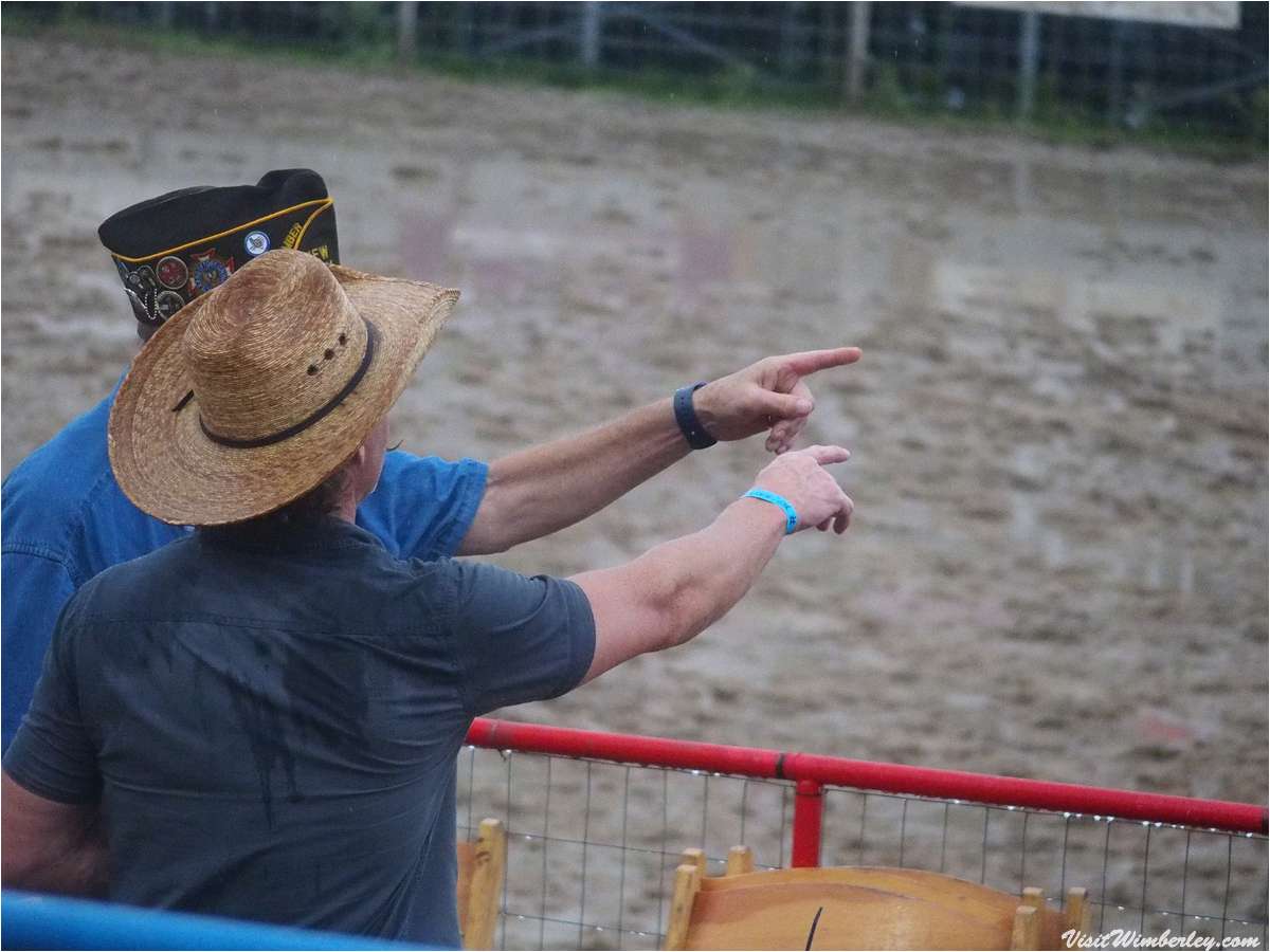 2025 Wimberley VFW Rodeo action photo