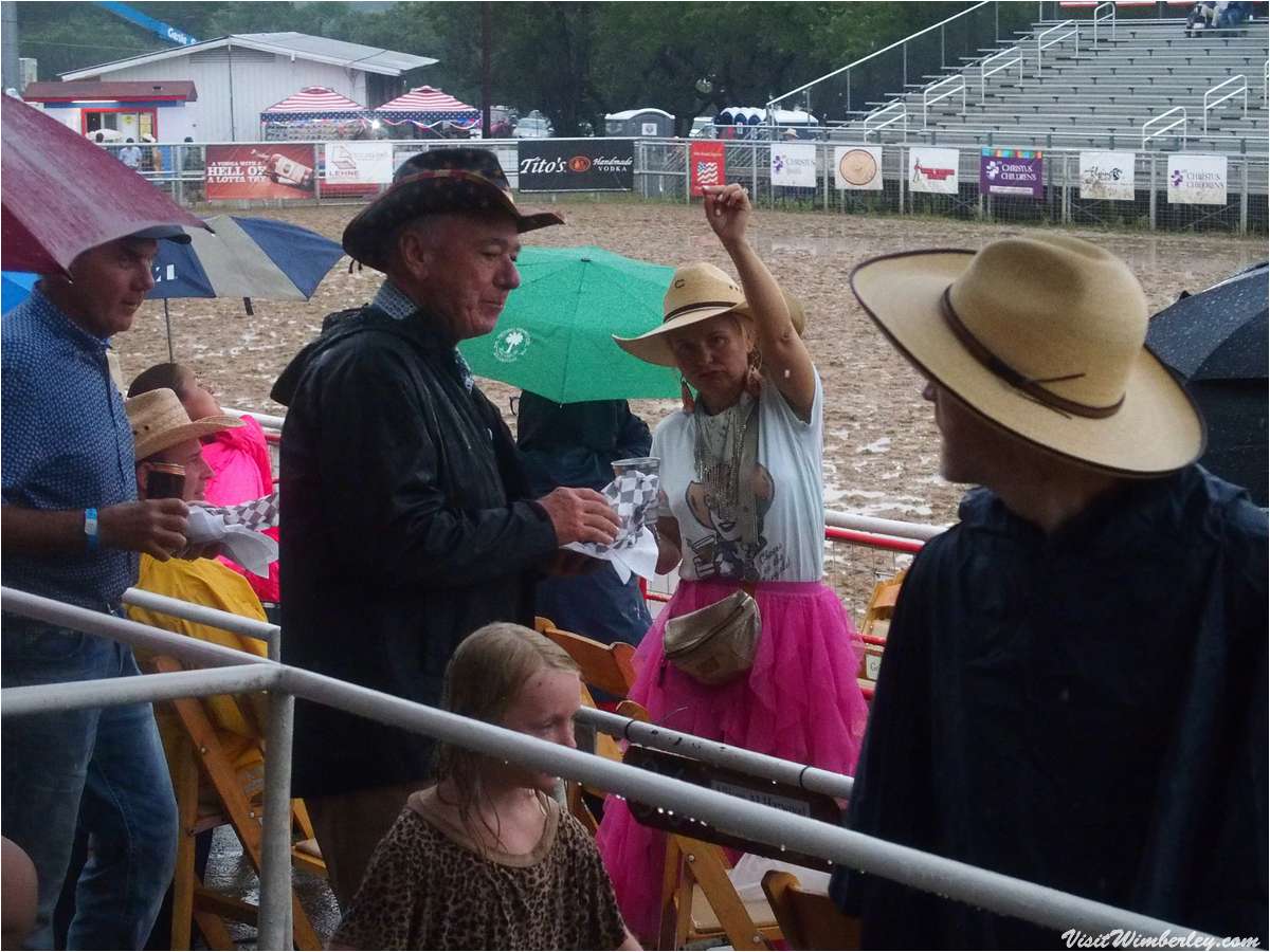 2025 Wimberley VFW Rodeo action photo