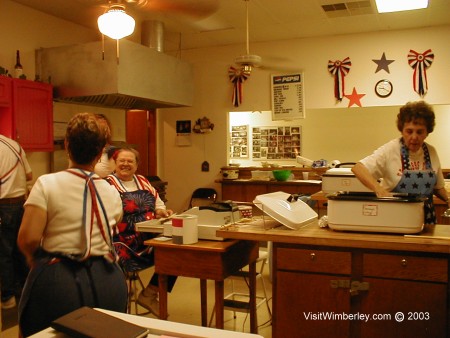 Little Wimberley person waiting